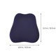 thumbnail image 2 of FOMIYES Almohada Lumbar De Espuma Viscoelástica Con Soporte Para Cintura Y En Color Navy, 2 of 8