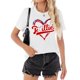 thumbnail image 3 of Camiseta Talovee Baseball Mom para mujer, cuello redondo, color blanco, talla XXL, 3 of 6