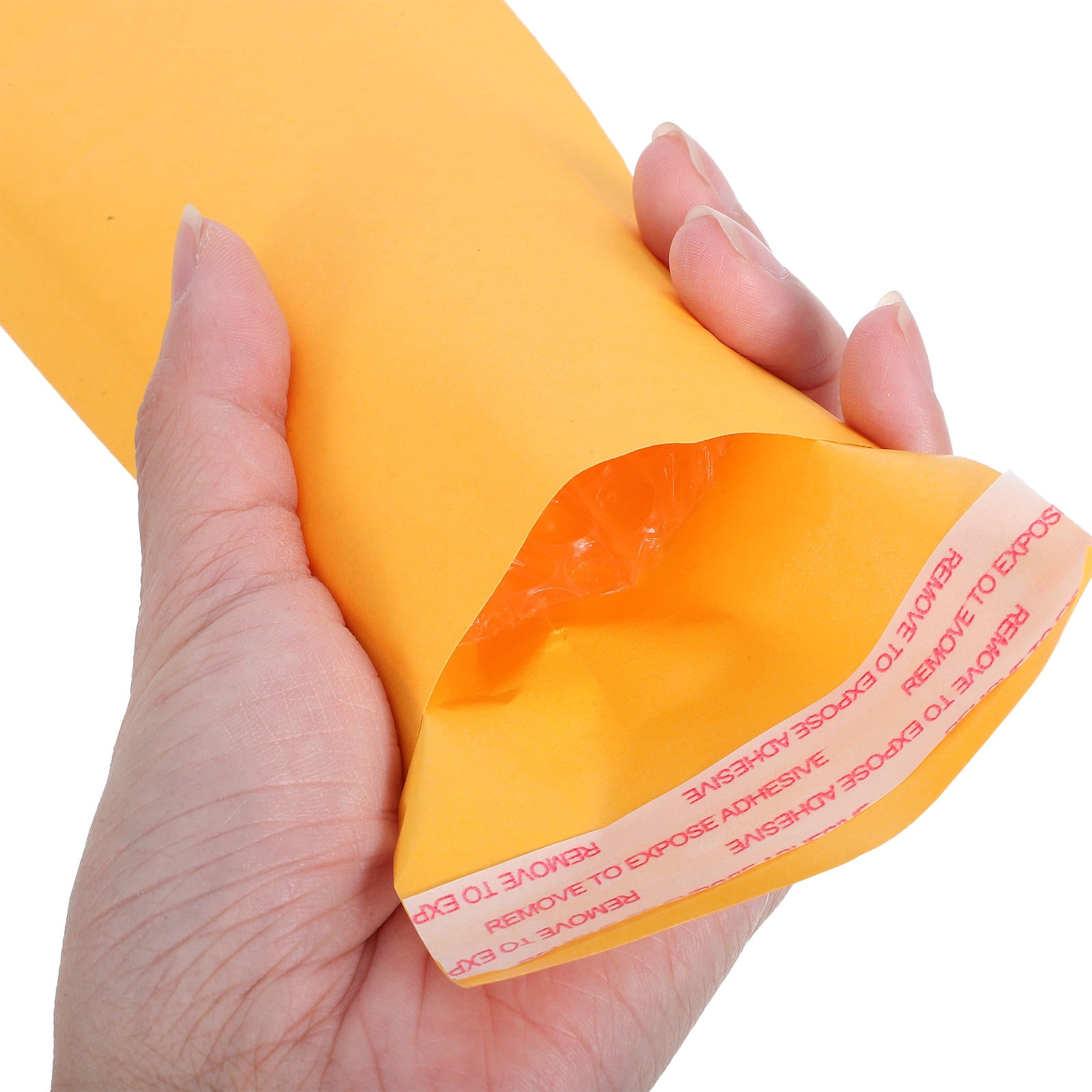 Raindrops 100-Pack Self-Sealing Padded Mailing Envelopes Craft Paper Mailers for Secure Shipping and Packaging