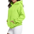 thumbnail image 6 of XINXIAOO Womens Sweatshirt Hoodies Long Sleeve Hoodie Pullover Hoodie Cozy Sweatshirts for Women Mint Green Sweatshirt Fall Sweatshirts for Women 2025 Women Clothes, 6 of 8
