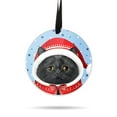 thumbnail image 1 of WIRESTER Large 3 inch Acrylic Ready to Hang Ornament, Hanging Ornaments for Christmas Tree Holidays Party Home Office Xmas Tree Decoration Gift - Black Boombay Cat Sad, 1 of 7