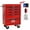 Red, variant on NIGSQJB Rolling Metal Tool Chest with 4 Drawers, 30.5" H Tool Chest Cabinet with Ball Bearing Drawer Slides, 220lbs Load Capacity Steel Tool Storage Box Organizer, Black & Red