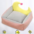 thumbnail image 1 of LSLJS Flower-shaped Winter Warm Plush Bed Plush Soft Pet Bed Calming Bed, 1 of 5