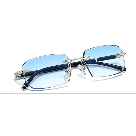 Glasses,Non-Prescription Computer Glasses for Screen Use,Lightweight Comfort Design for Men and Women.