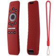 thumbnail image 1 of Étui de Télécommande Télévision Intelligente Compatible pour Samsung Bn59-01310a / 01312 /01312a Tm1950a Tm1950c Rmcspt1cp1 Rouge Vin, 1 of 5