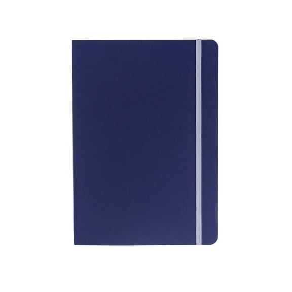 Fabriano Ispira Soft-Cover Notebook, 5.8" x 8.3", A5, Lined, Blue