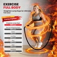 thumbnail image 4 of Jump Rope, Weighted Jump for Men Women 2.5 lb Heavy Skipping Rope for Exercise Home & Outdoor Workout, 4 of 7