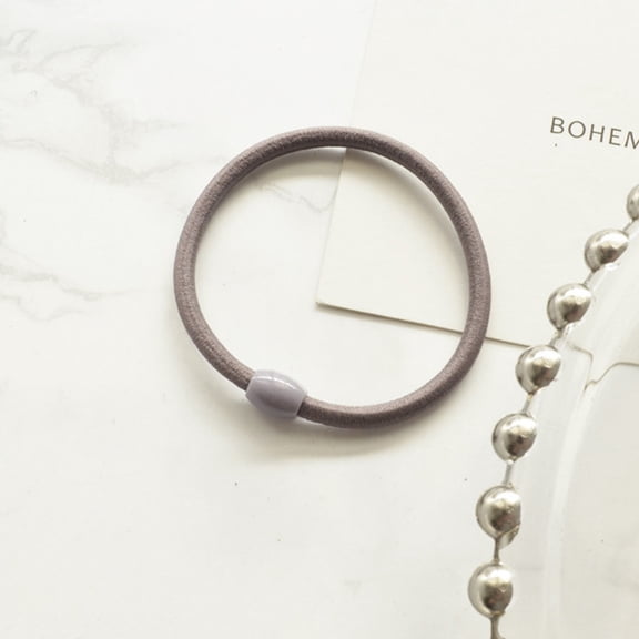 RENACLIPY 7pcs Women Hair Accessories Rubber Band Hair Navy Grey