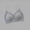 Gray, variant on Women's Push-Up Bras Solid Color Stylish Thin Fixed Cup Back Support Soft