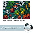 thumbnail image 2 of Football Machine Washable, Non-Slip Polyester Floor Rug | Indoor Floor Mats for Chair Mat, 2 of 6