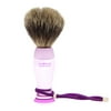 eShave Fine Badger Shaving Brush Purple
