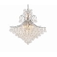 thumbnail image 4 of 8005 Toureg Collection Chandelier D:31in H:35in Lt:15 Chrome Finish (Royal Cut Crystals), 4 of 9