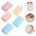 thumbnail image 3 of SOPOTUTU Bath Time Sponge Scrubber For Newborns 5Pcs, 3 of 6