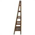thumbnail image 3 of Casual Home 5-Shelf Ladder Bookcase-Color:Warm Brown, 3 of 4