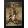 thumbnail image 2 of Lehmann, Henri 13x18 Black Modern Framed Museum Art Print Titled - Lamentation at the Foot of the Cross, 2 of 5