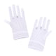 thumbnail image 1 of Qarigey Guantes nupciales de textura de alta gama de nailon, artesanía exquisita y cómodos guantes de rejilla de malla suaves guantes y mitones blanco, 1 of 6