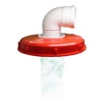 thumbnail image 1 of Riwesomey Filtros de tapa IBC Robustos y duraderos Todas las necesidades de filtración Tapa del filtro del tanque IBC Tapa del filtro Jardín y Patio 245 mm 90 grados 415 g, 1 of 6