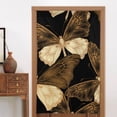 thumbnail image 4 of XMXT Japanese Noren Doorway Room Divider Curtain,Gold Mechanical Butterfly Restaurant Closet Door Entrance Kitchen Curtains, 34 x 56 inches, 4 of 7
