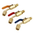 thumbnail image 2 of Valve à Bille pour Climatisation, Valve à Bille Compacte à Étanchéité Forte pour Réfrigérant pour Tuyaux de Chargement de Réfrigération R410A R134A, 2 of 8