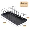 thumbnail image 4 of Expandable Pan Organiser for Cupboard Pull Out Pans and Pots Organizer, 4 of 5