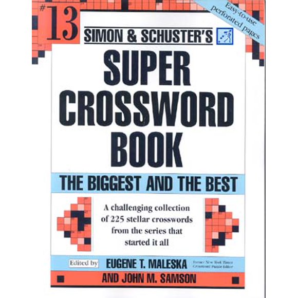#13 Simon & Schuster's Super Crossword Book
