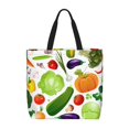 thumbnail image 1 of Balery Vegetables2 Bolsa de Mano para Mujeres con Cremallera, Bolsa de Gimnasio con Compartimentos, Bolsa para Laptop, Bolsa para Trabajo, 1 of 7