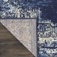 thumbnail image 6 of Nourison Grafix Persian Navy Blue 5'3" x 7'3" Area Rug, (5x7), 6 of 9