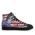 thumbnail image 2 of Bass Fishing America High Top Canvas Shoes Sneakers Black Size 13, 2 of 7