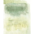 thumbnail image 3 of Goldberger, Jennifer 12x14 Black Modern Framed Museum Art Print Titled - Verdant Falls I, 3 of 5