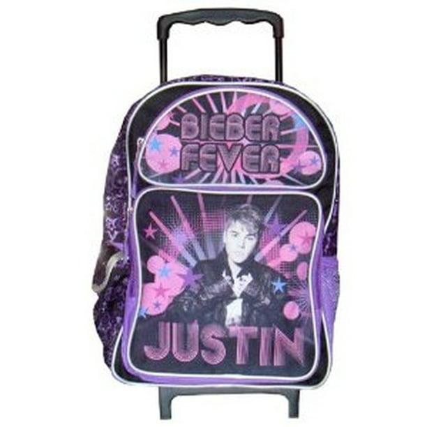 Justin Bieber Justin Bieber Large Rolling Backpack