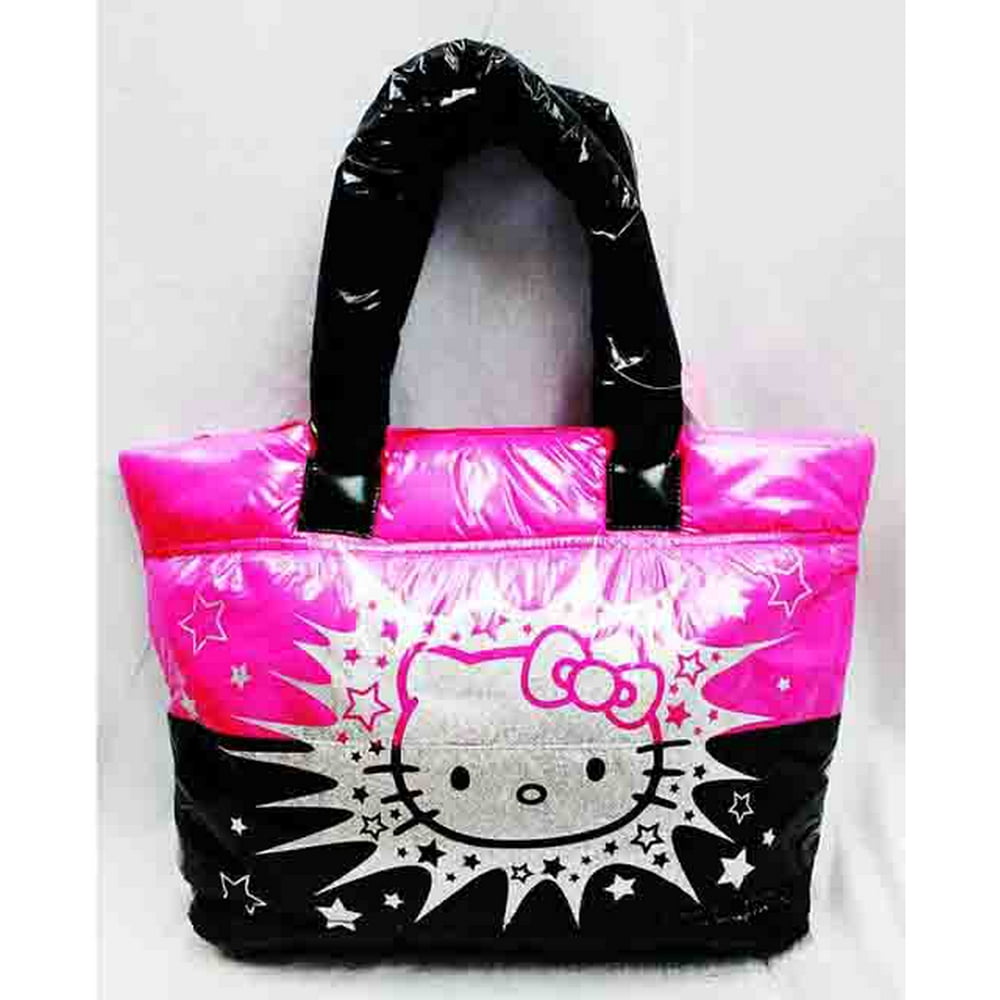 Sanrio - Tote Bag - Hello Kitty - Sliver & Pink New Gifts Girls Hand