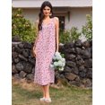 thumbnail image 6 of Ekouaer Nightgowns for Women Long Sleeveless Night Gowns Ladies Soft Nightdress Victorian Sleepwear with Pockets, 6 of 6