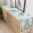 thumbnail image 4 of Easter Gnomes Table Runner - 120 Inch Long, Kitchen Dining Table Runner Dresser Scarves, Spring Watercolor Eggs Country Flower Plant Farmhouse Decor for Coffee Tables Wedding Party Banquet, 4 of 8