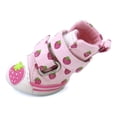 thumbnail image 1 of Pet Shoes Dog Shoes Cute Strawberry Dog Boots Non-Slip Canvas Small Dogs Shoe Dog Paw Protector, 1 of 4