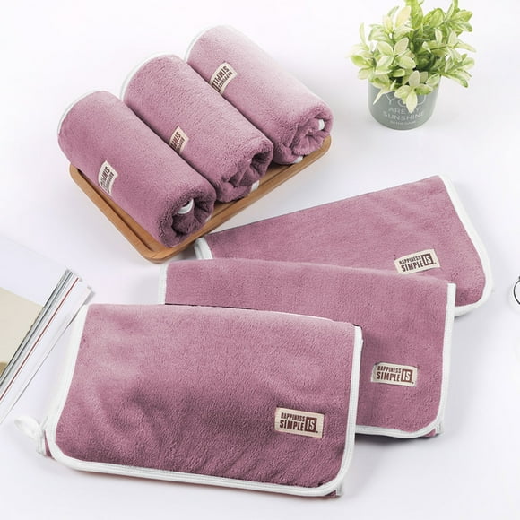 Ohufall Concise Purified Towel High Density And Thick Fleece Towel Soft And Absorbent Washcloth 14x29in Cotton Bath Towels Large Bath Towel