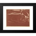 thumbnail image 2 of Mikuláš Galanda 18x15 Black Modern Framed Museum Art Print Titled - Cows (1936), 2 of 5