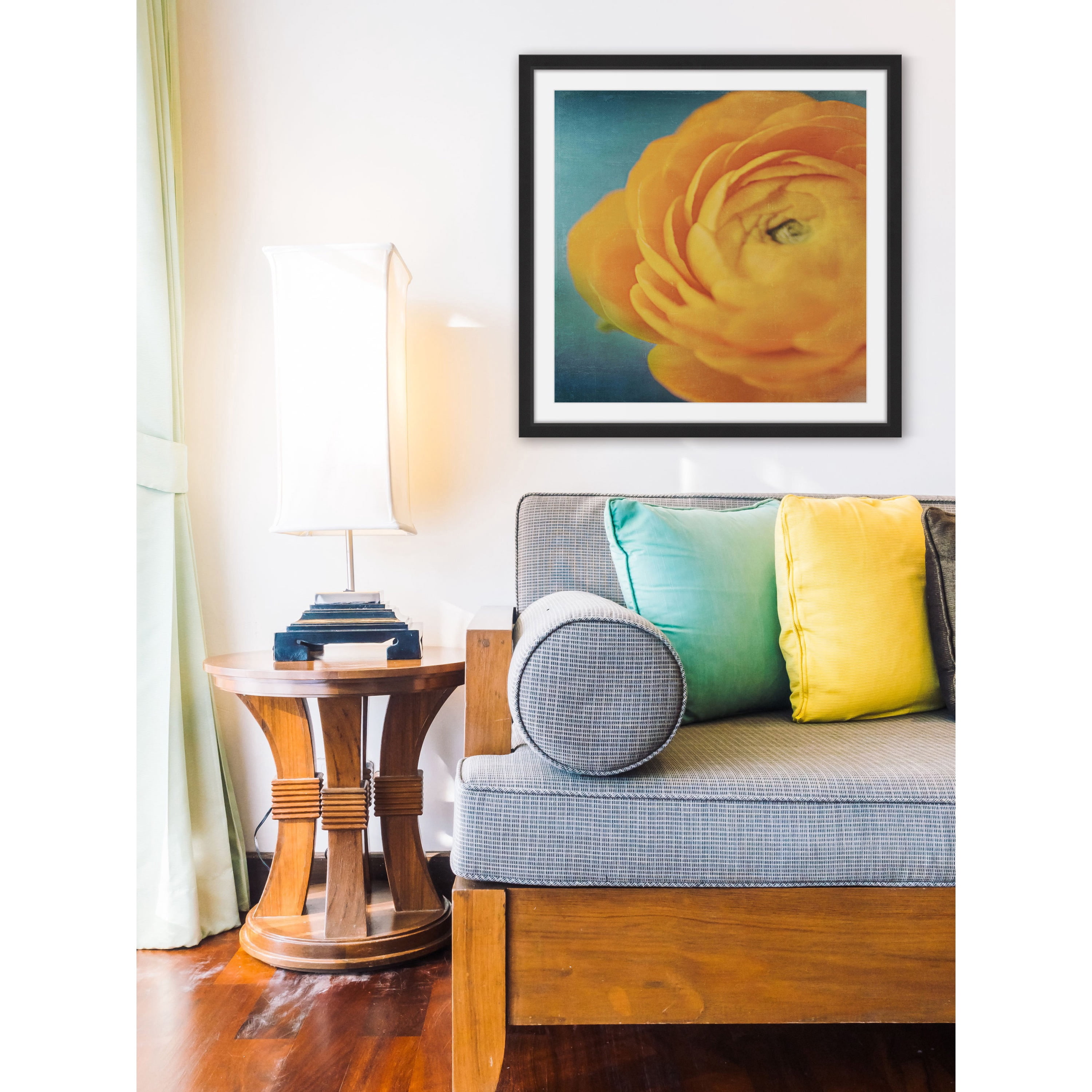 Marmont Hill "Yellow Bloom" Framed Painting Print
