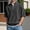 Black, variant on Polo Shirt for Men Short Sleeve Quarter Zipper Tee Shirts Basic Green Golf Shirt for Man