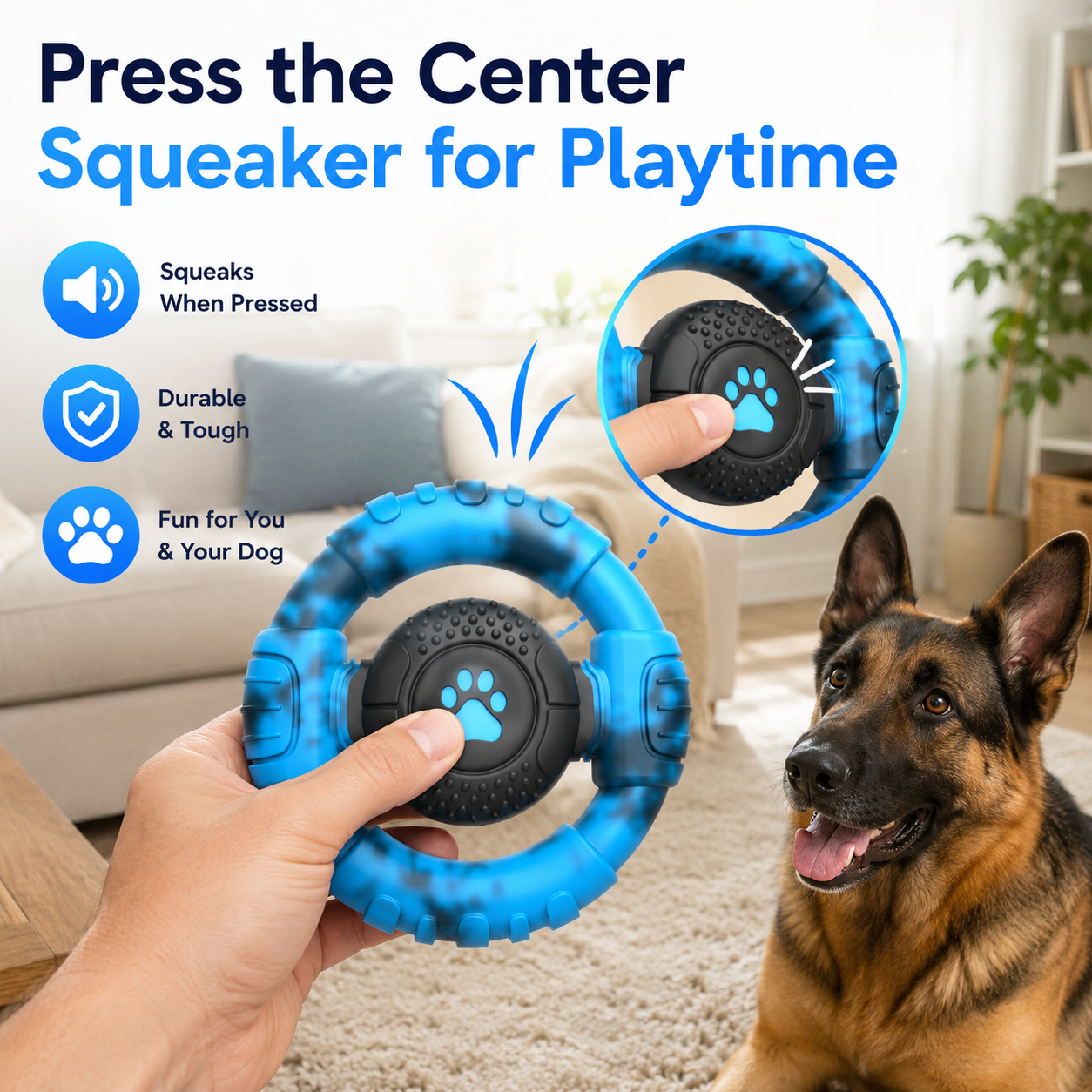 QDAN Durable Dog Chew Toy for Aggressive Chewers photo 7