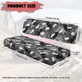 thumbnail image 7 of HUIACONG Gray Bat UTV Seat Covers Waterproof Easy to Install 2 PSC UTV Seat Covers Non-Slip Soft Fit for Kawasaki Mule 3010, 7 of 7