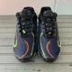 thumbnail image 2 of Ni - ke Ni - ke Men's Air Max Deluxe Sneakers Shoe AJ7831-001 Black Midnight Navy 7.5, 2 of 5