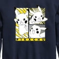 thumbnail image 3 of Pokémon - Pikachu Panel Comic Manga - Youth Crewneck Fleece Sweatshirt, 3 of 5