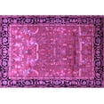 thumbnail image 1 of Ahgly Company Indoor Rectangle Persian Purple Traditional Area Rugs, 2' x 3', 1 of 4