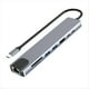 thumbnail image 1 of Hub USB-C con Ethernet, 4K HD, USB 3.0, Lector de Tarjetas SD, Carga PD de 87 W, Transferencia de Datos de Alta Velocidad para , MacOS, 1 of 5