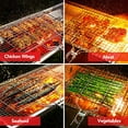 thumbnail image 3 of SHAN PU Grill Basket BBQ Grilling Basket with Removable Handle for Fish,Vegetables,Steak, Shrimp, Meat,Food Stainless Steel Grill Accessories, 3 of 3