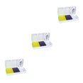 thumbnail image 4 of sweethay Caja de pastillas portátil Splitter Tablets Organizador Adultos Ancianos Estuche de gran capacidad Sellado Contenedor independiente Suministros Blanco 3piezas sweethay CBP163757, 4 of 8