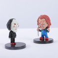 thumbnail image 3 of Conjunto de figuras de acción, ropa de pulsera, película de terror, anime, Halloween, 3 of 7