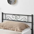 thumbnail image 4 of VECELO 3-Piece Bedroom Sets Metal Bed Frame and 2 Nightstands, 4 of 8