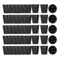 thumbnail image 1 of 500Pcs Nursery pot plastic Plant Propagation Container Grow Bag Garden Supplies 8cmX8cm, 1 of 5