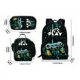 thumbnail image 2 of Gamer Backpack Set (3pcs) - 17in Large Game Capacity Travel & Daily Use, 2 of 6